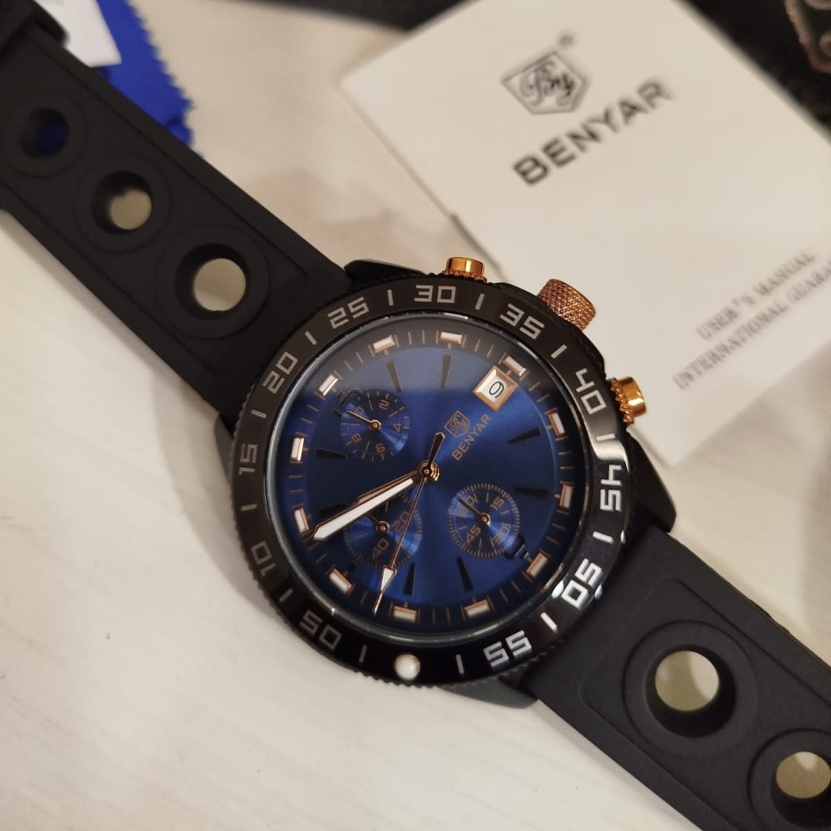 Benyar Chronograph Mens Watch BY-5198M