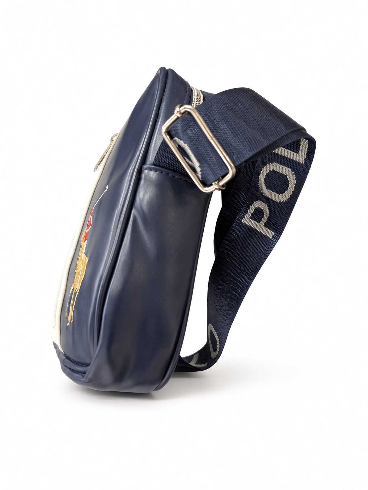Polo Ralph Lauren Navy Stripe Crossbody Bag