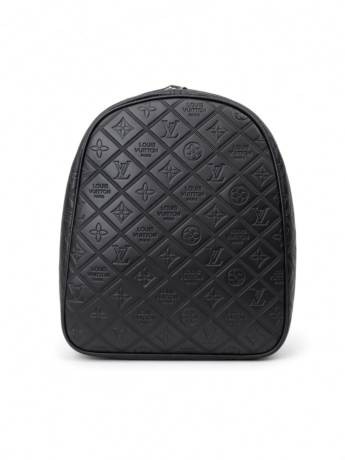 Louis Vuitton Black Embossed Duffel (Imitation)