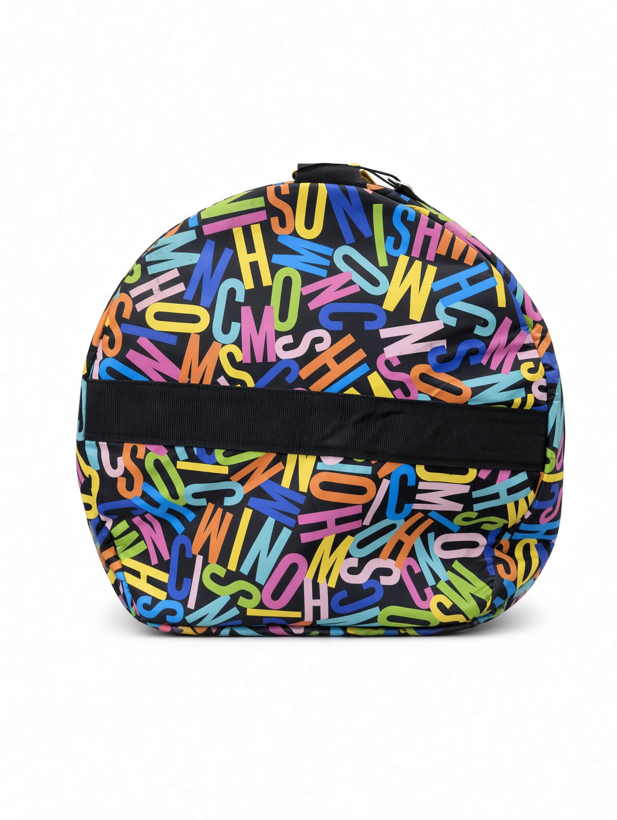 Moschino Multicolor Letter Duffle Bag