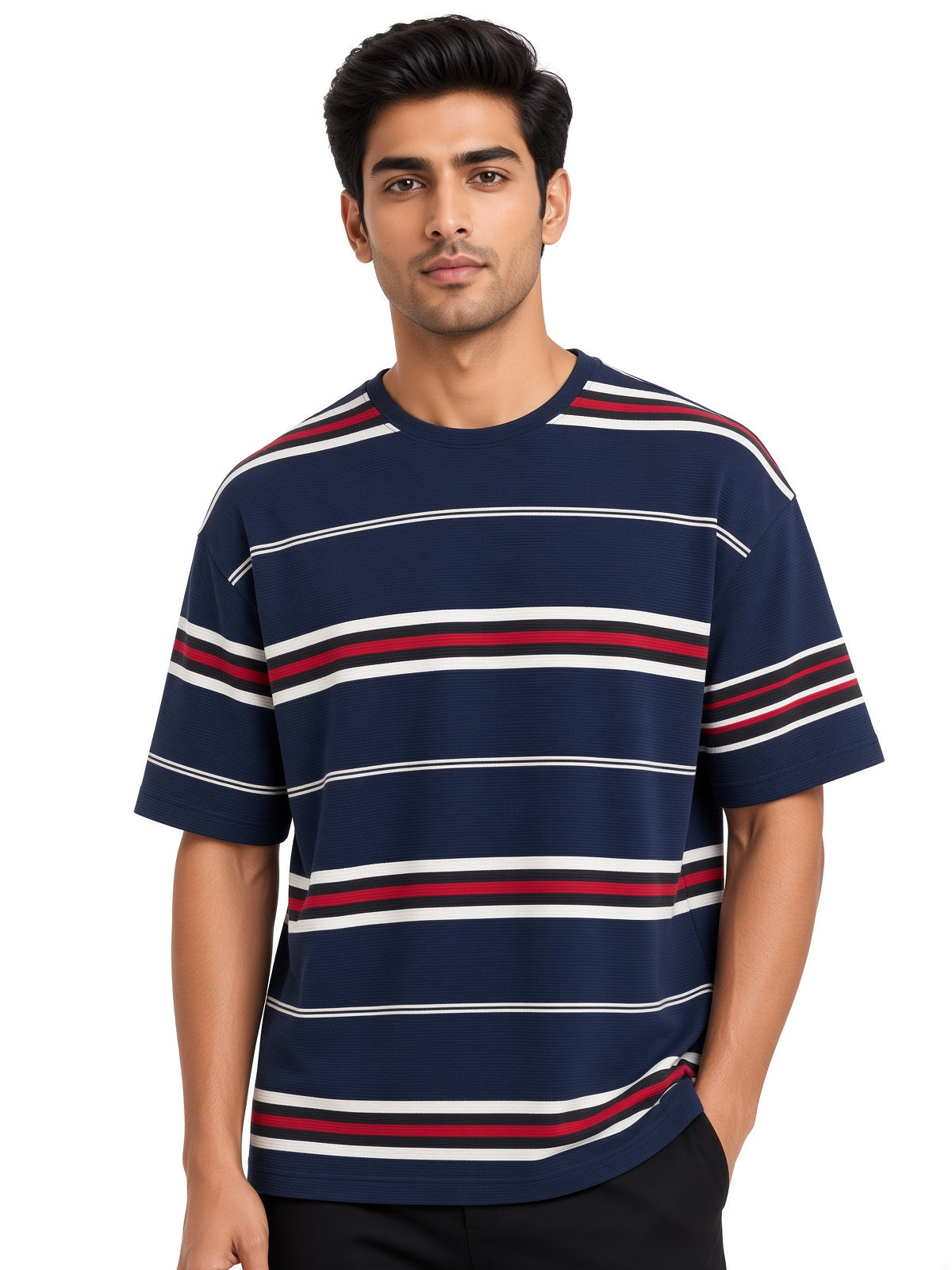 Drop Shoulder Neatline t-shirt
