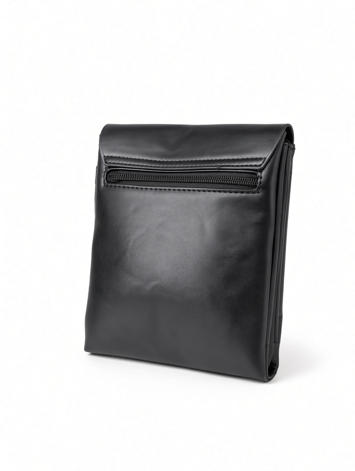 Prada Black Embossed Logo Leather Crossbody Bag