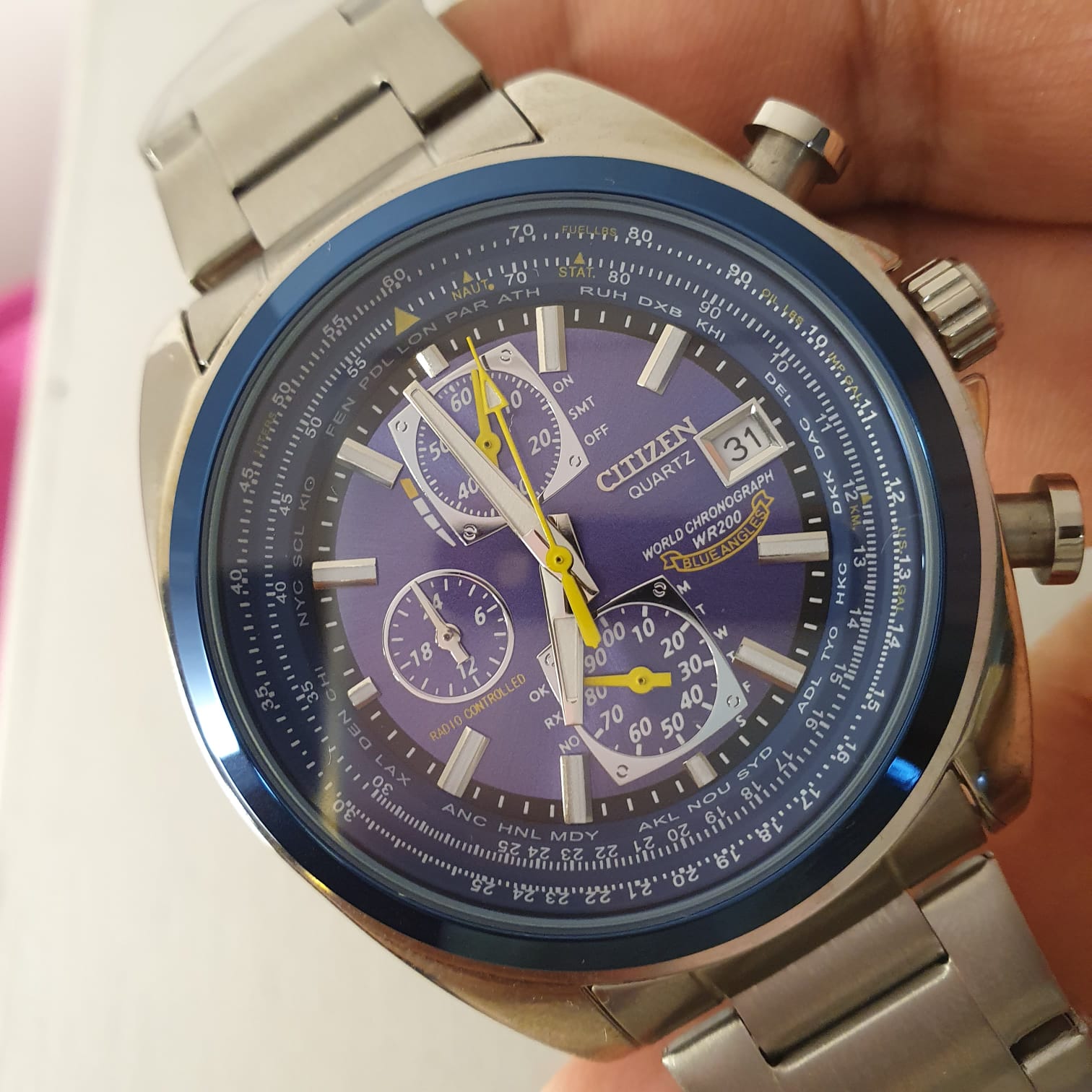 Citizen World Chronograph Men's Watch GRCT-01