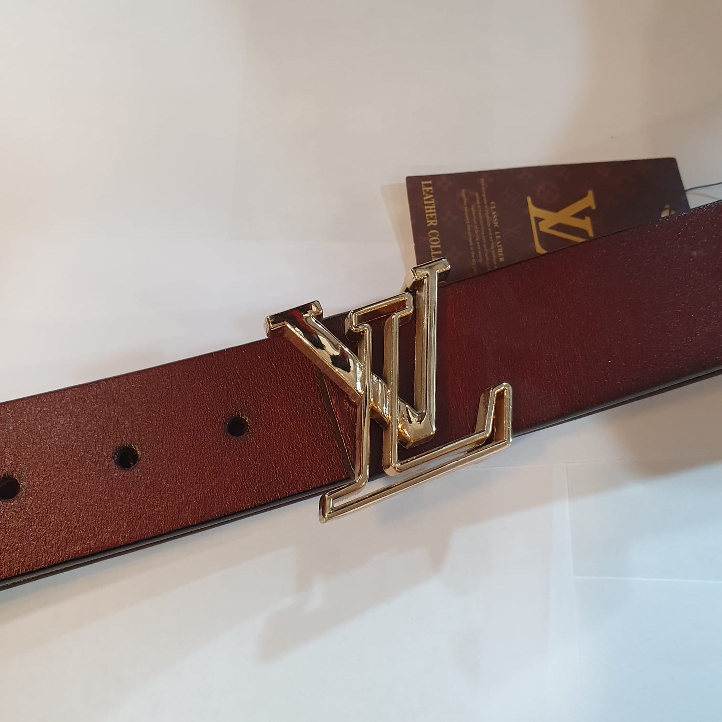 Louis Vuitton Leather Belt GRLV-03