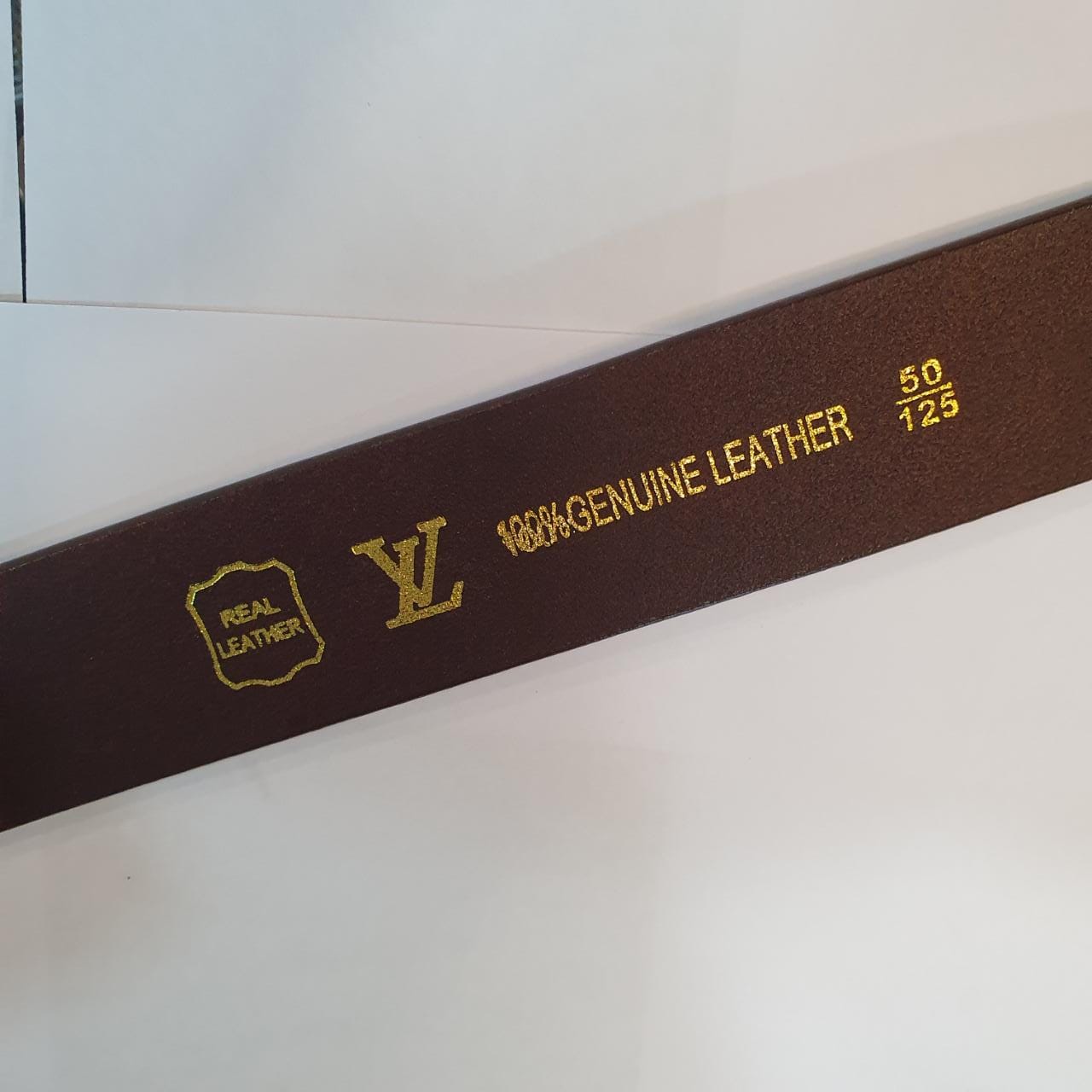 Louis Vuitton Leather Belt GRLV-07