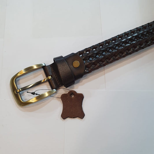 Braided Leather Belt GROR-10