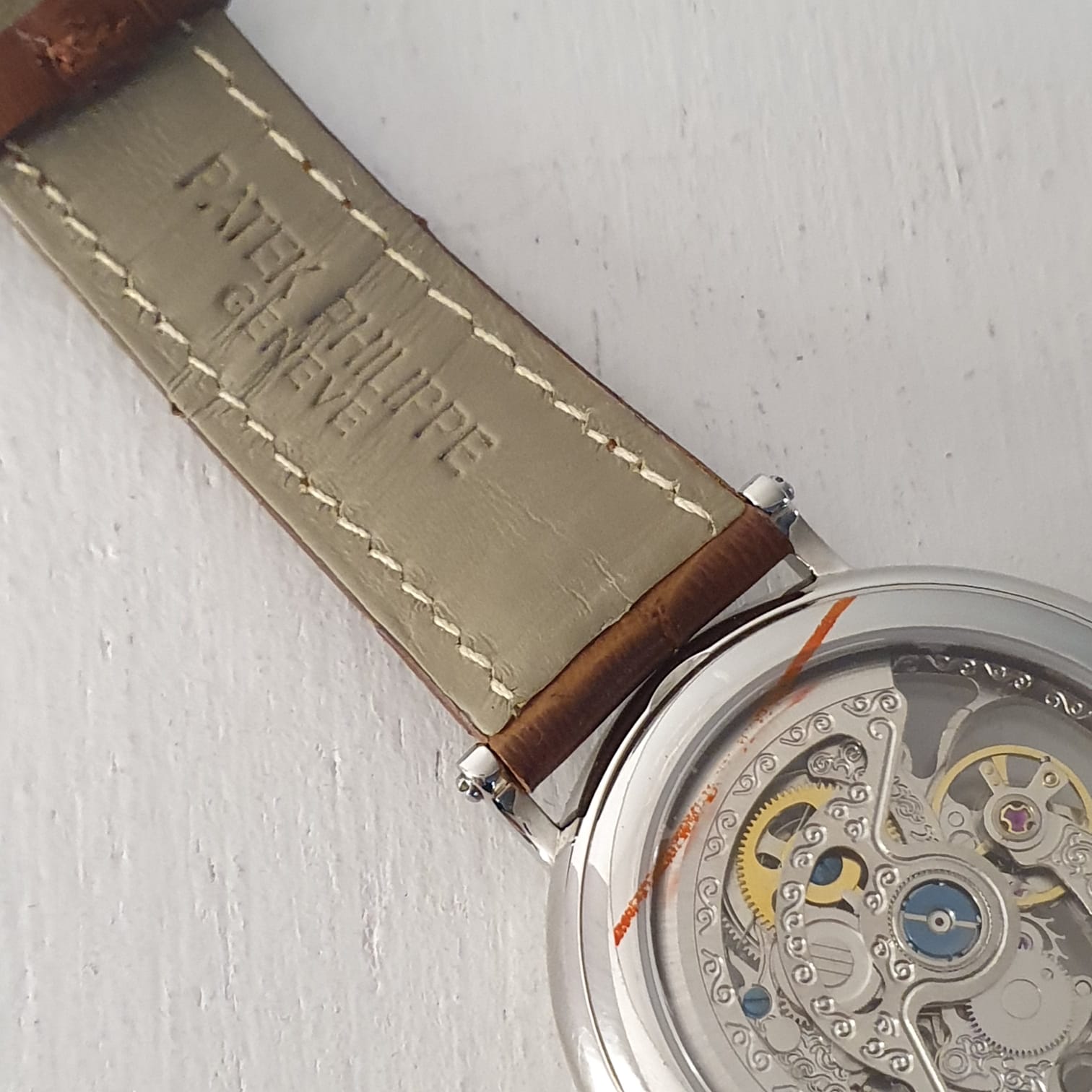 Patek Philippe Geneve Transparent Men's Watch GRPP-08