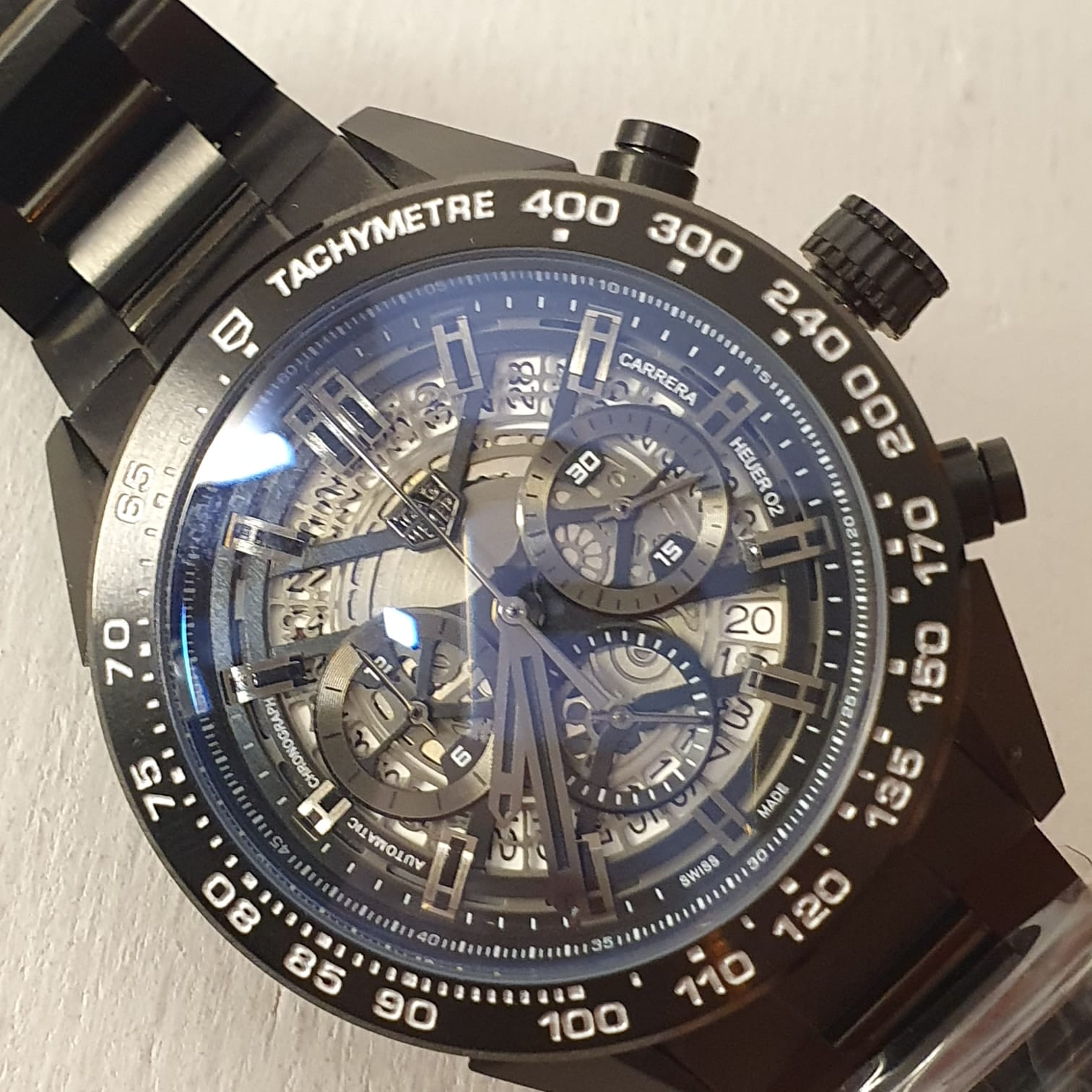 Tag Heuer Baselworld Black Watch GRTG-03