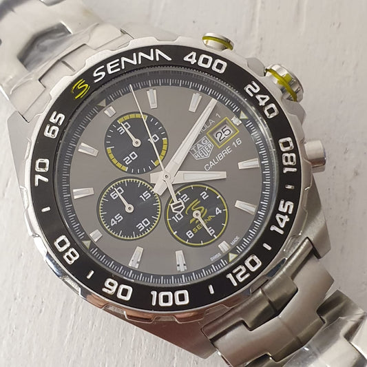 Tag Heuer Carrera Formula 1 X Senna Watch GRTG-02