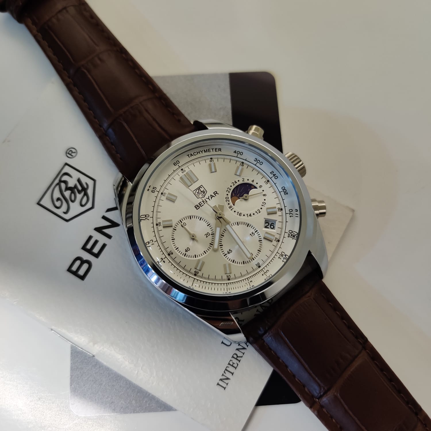 Benyar Chronograph Watch BY-5193R