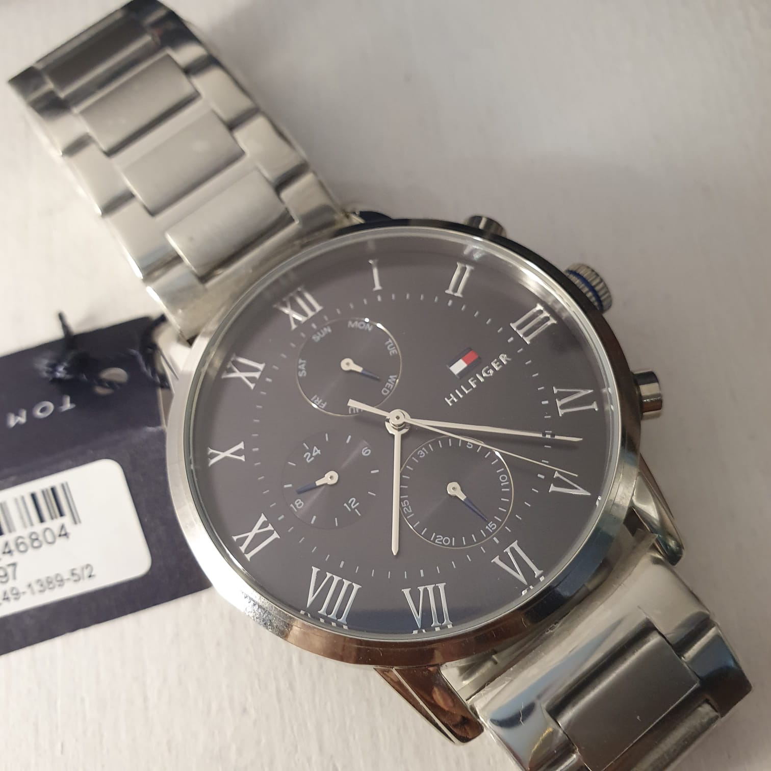 Tommy Hilfiger Mens Stainless Steel Watch 1791397(Original)