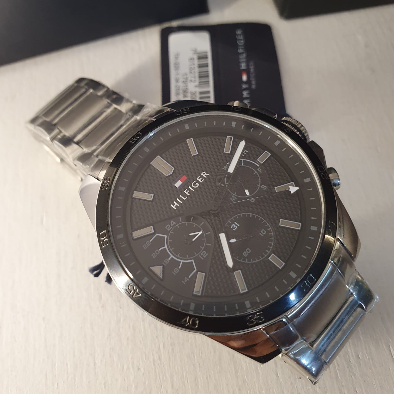 Tommy Hilfiger Mens Stainless Steel Watch1791564(Original)