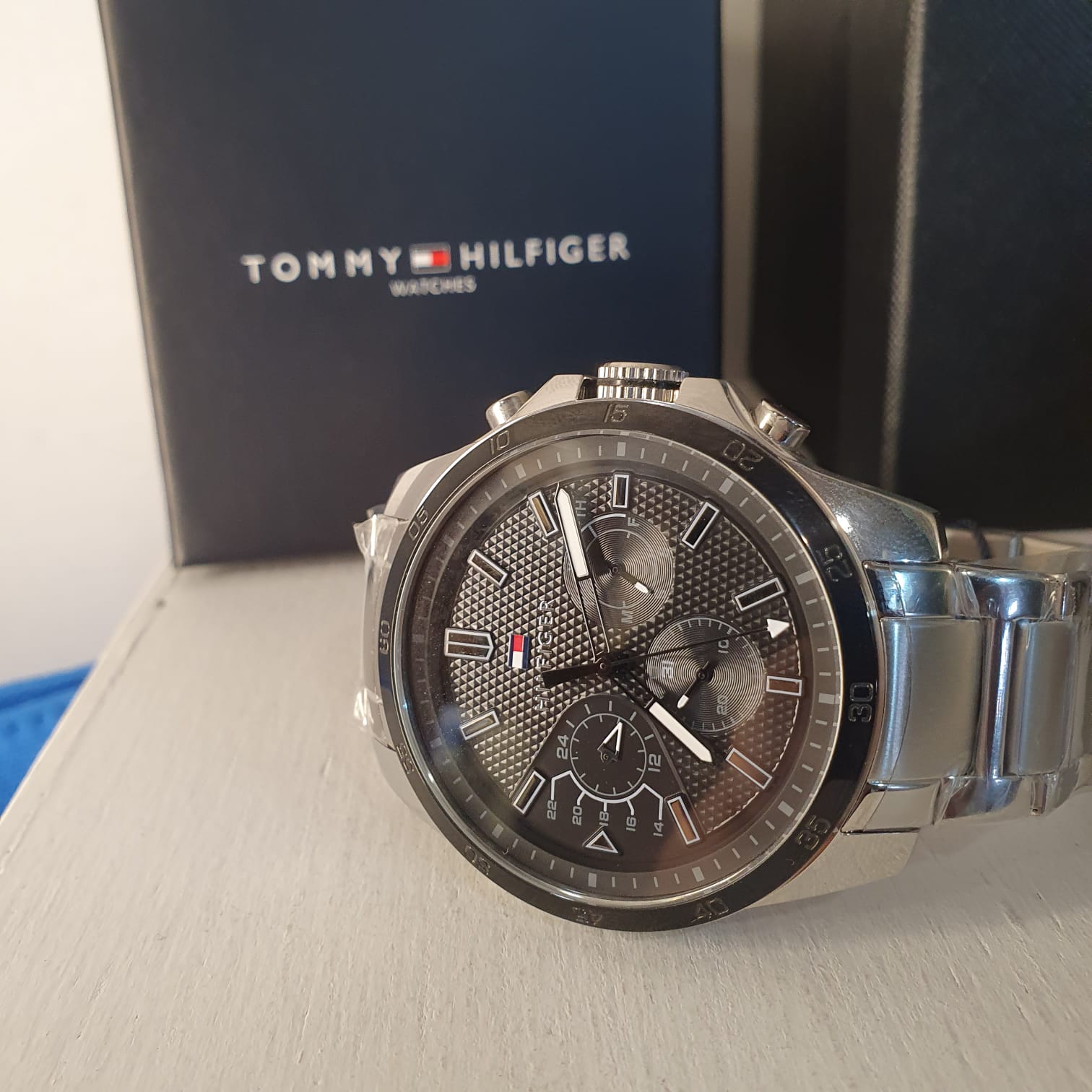 Tommy Hilfiger Mens Stainless Steel Watch1791564(Original)